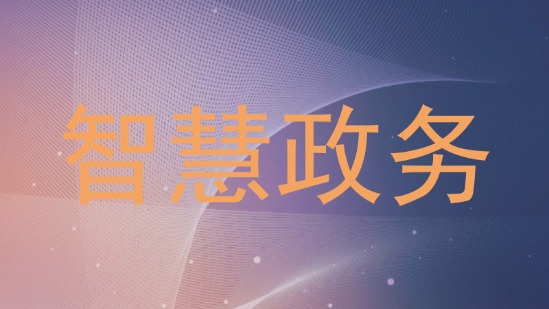 智慧政务