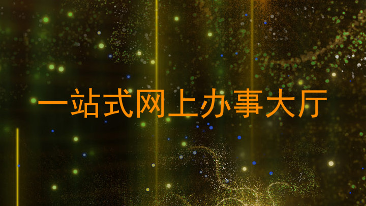 一站式网上办事大厅