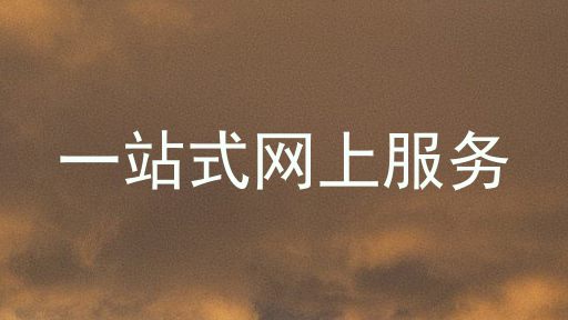 一站式网上服务