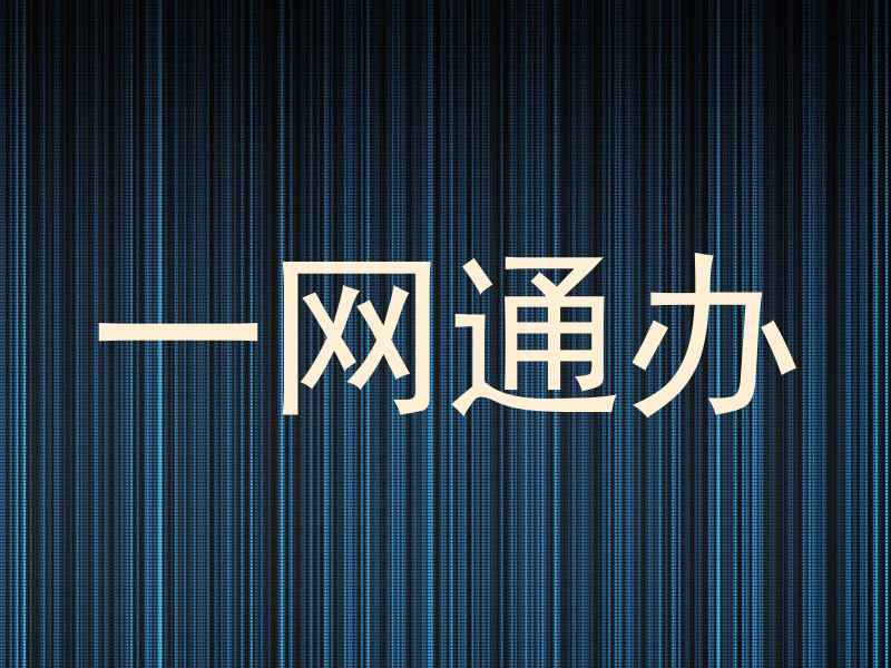 一网通办