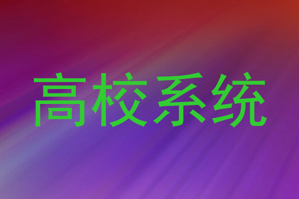 高校系统