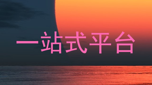 一站式平台