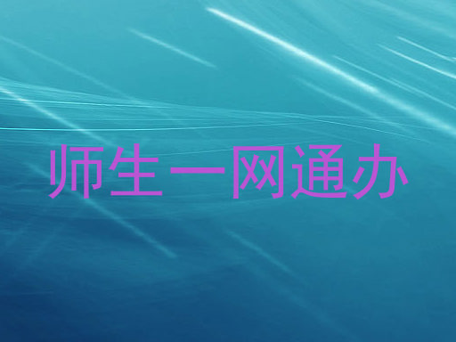 师生一网通办
