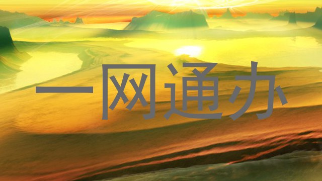一网通办