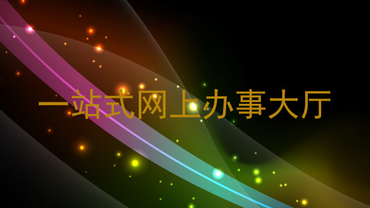 一站式网上办事大厅