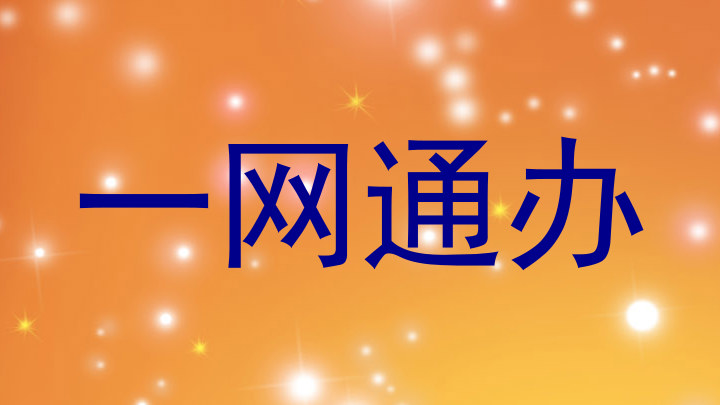 一网通办