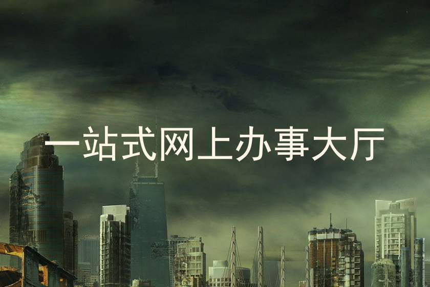 一站式网上办事大厅