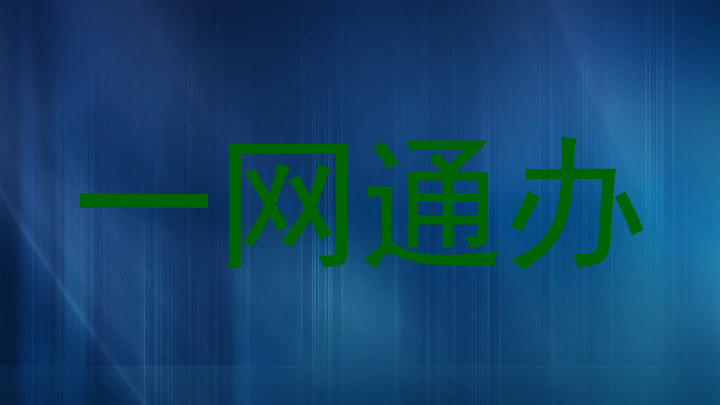 一网通办