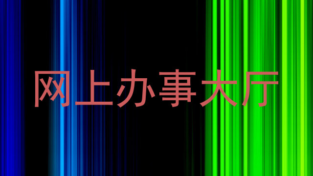 网上办事大厅