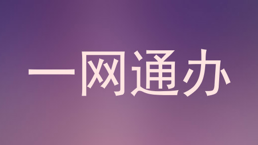 一网通办