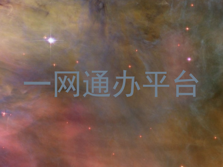 一网通办平台