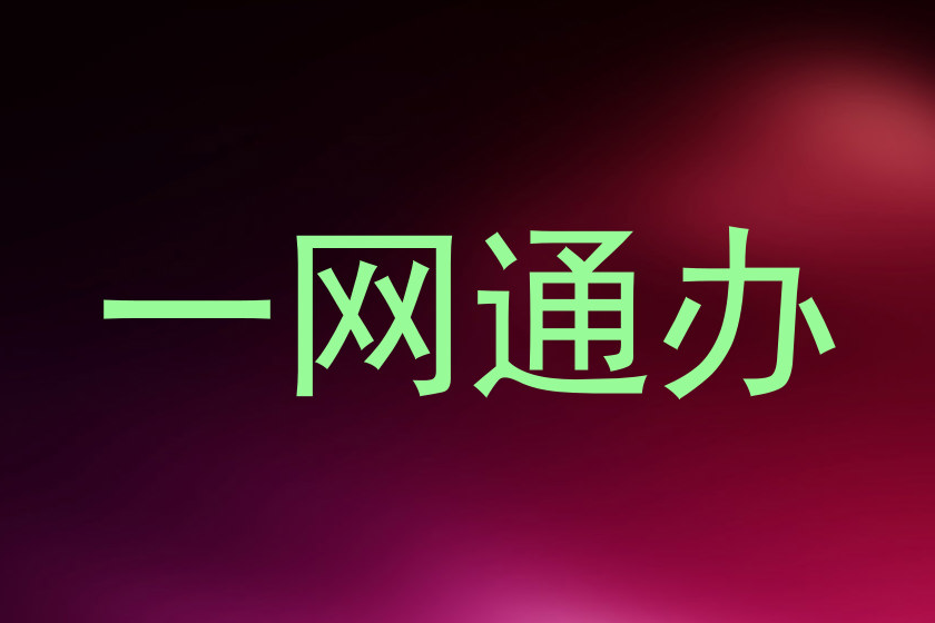一网通办