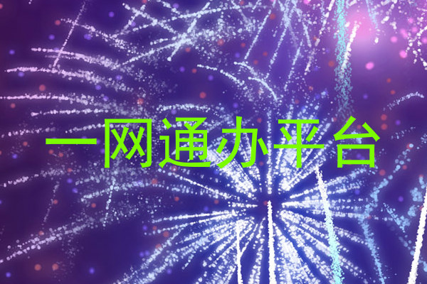 一网通办平台
