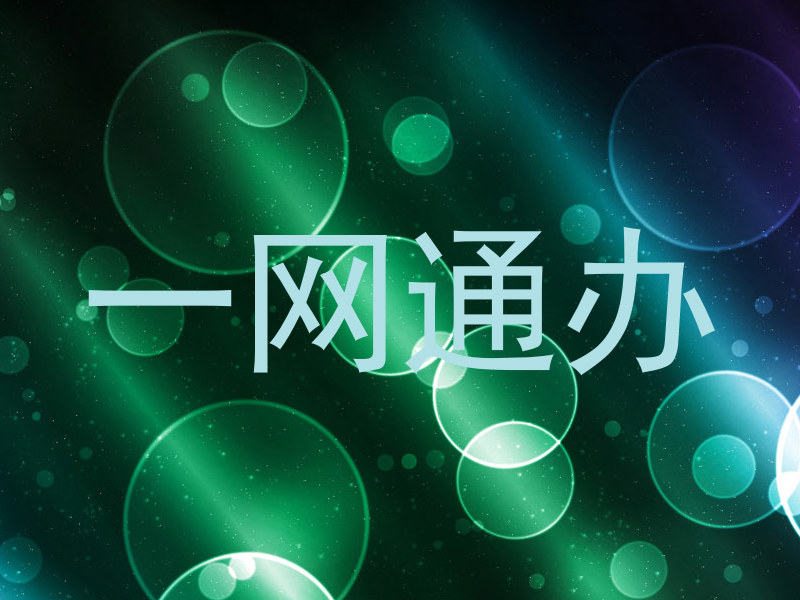 一网通办