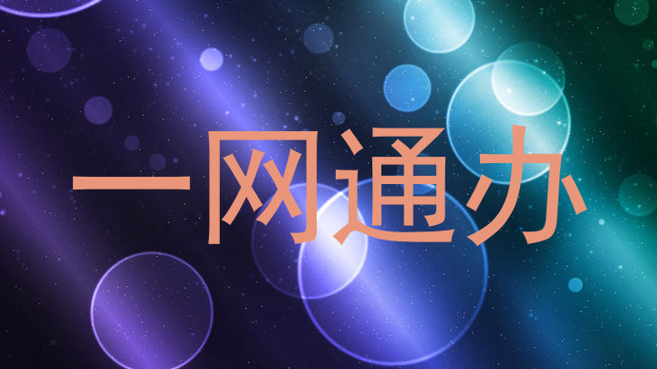 一网通办