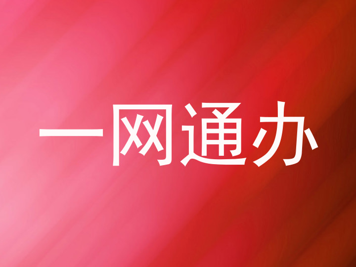 一网通办
