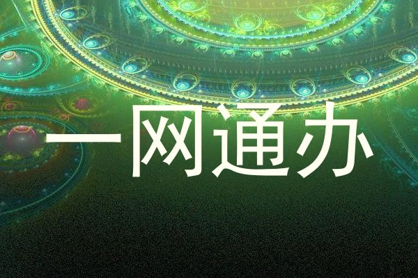 一网通办
