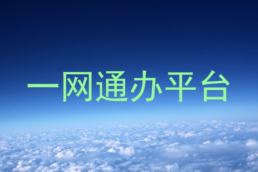 一网通办平台