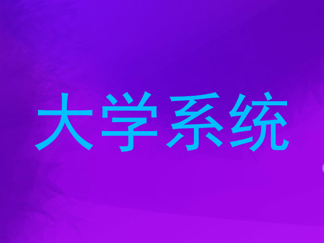 大学系统