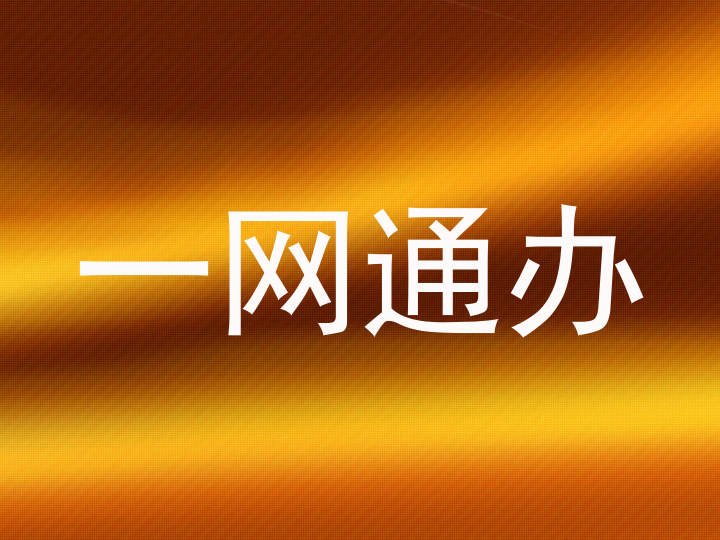 一网通办