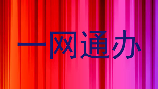一网通办