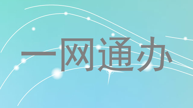 一网通办