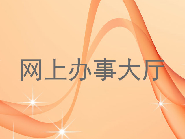 网上办事大厅