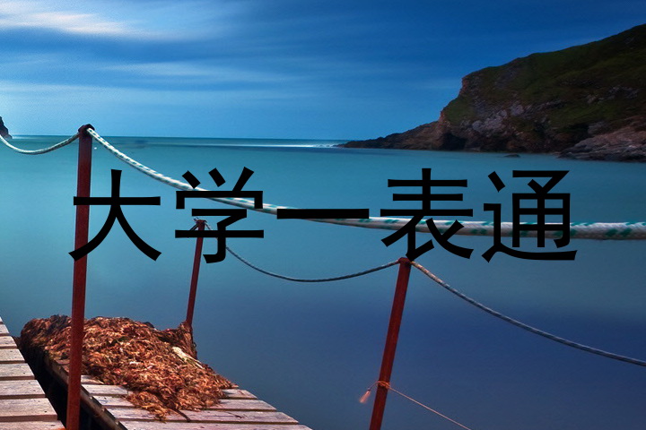 大学一表通