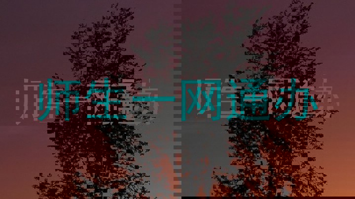 师生一网通办
