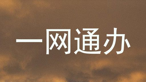 一网通办