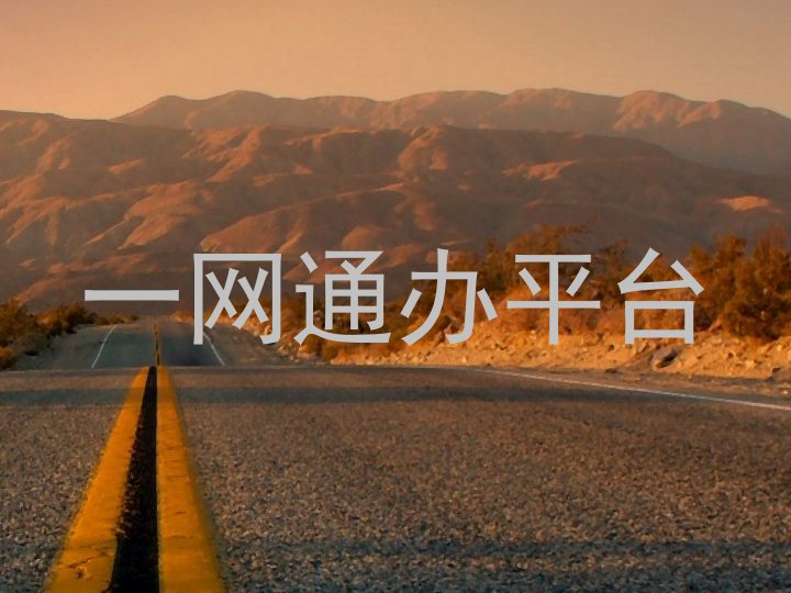 一网通办平台