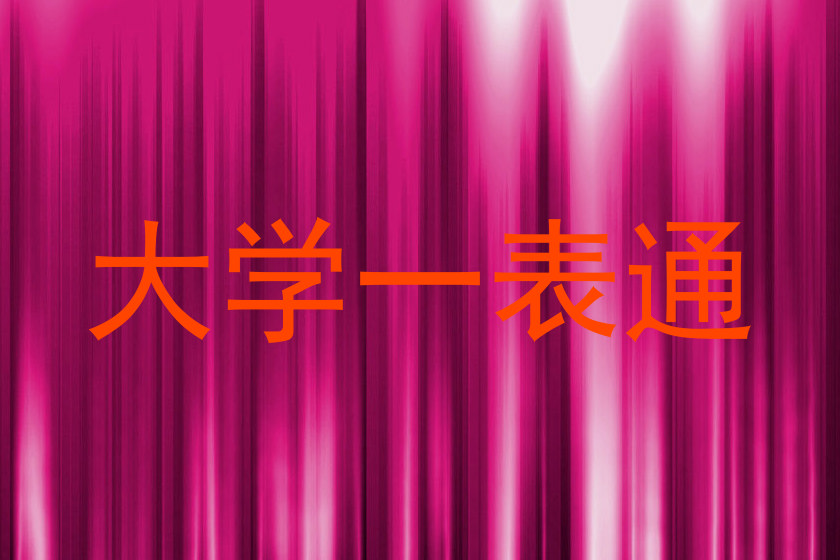 大学一表通