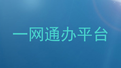 一网通办平台