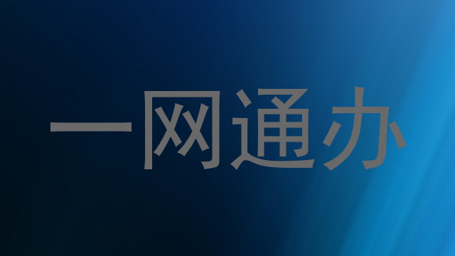 一网通办