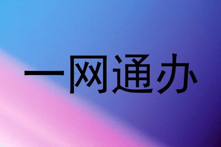 一网通办