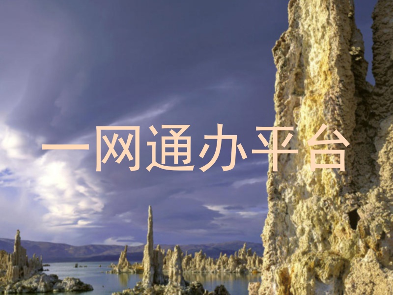 一网通办平台