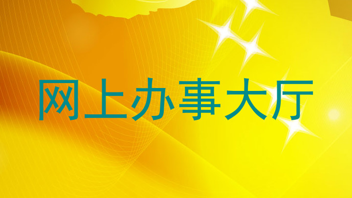 网上办事大厅