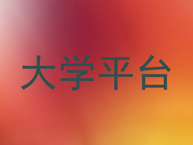 大学平台