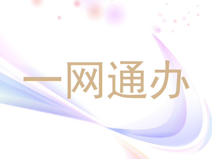 一网通办