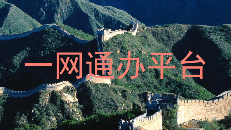 一网通办
