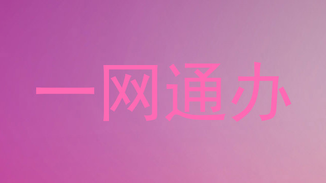 一网通办