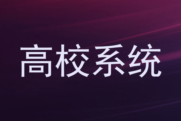 高校系统