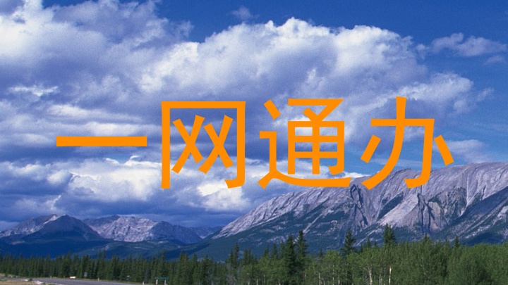 一网通办