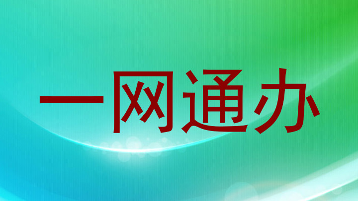 一网通办