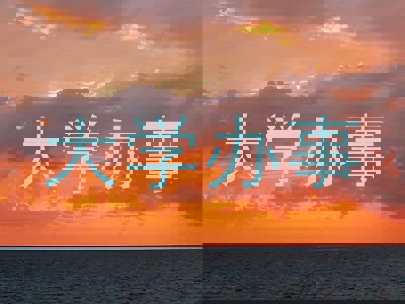 大学办事