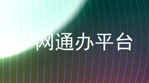 一网通办平台