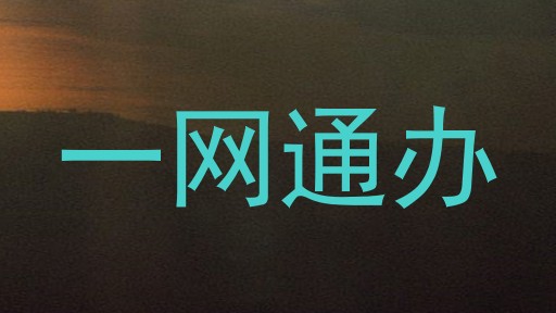 一网通办