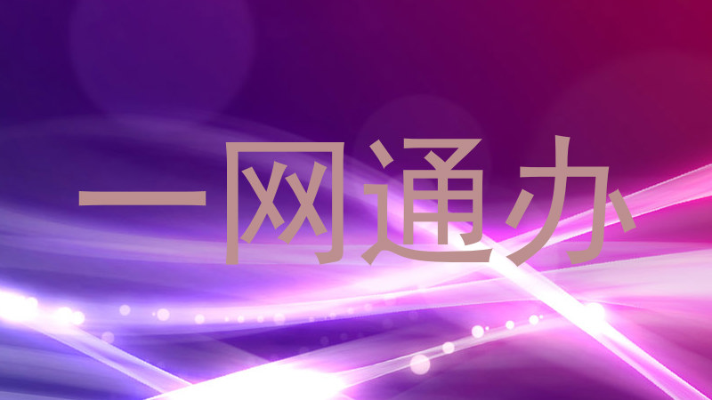 一网通办