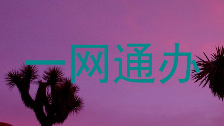 一网通办