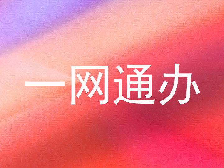 一网通办